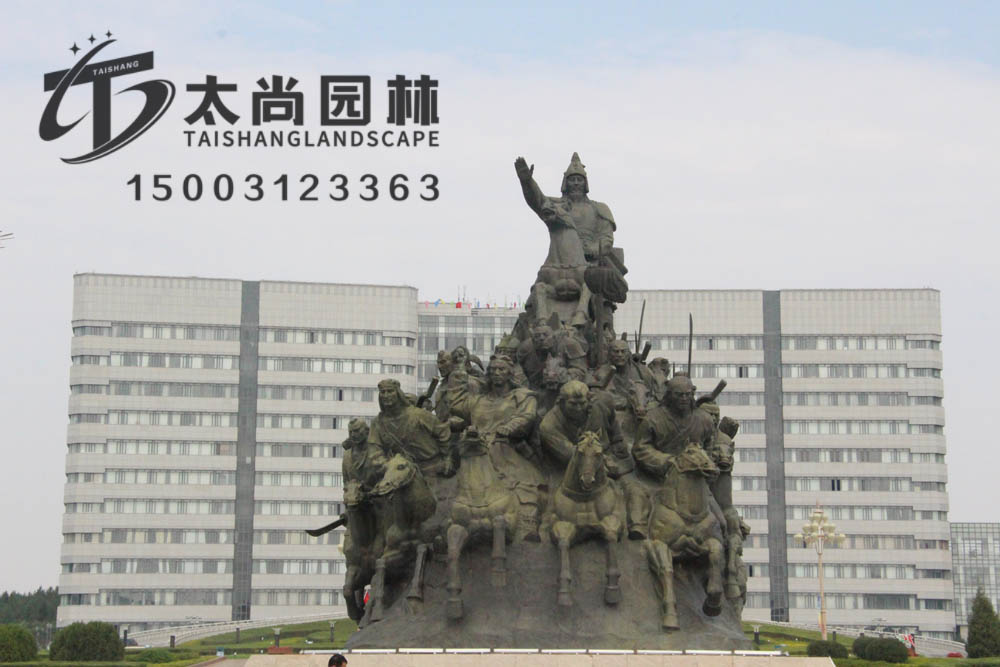 铸铜雕塑，九游会在线园林