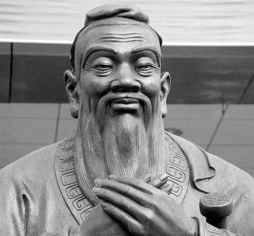 5米孔子雕像-学？鬃拥袼-校园文化孔圣人雕像